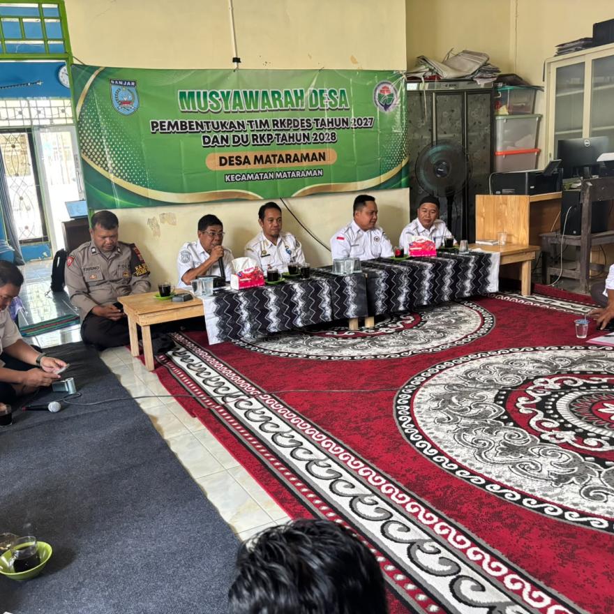 Musyawarah Desa Pembentukan Tim RKP-Desa Th 2027 dan DU RKP Th 2028
